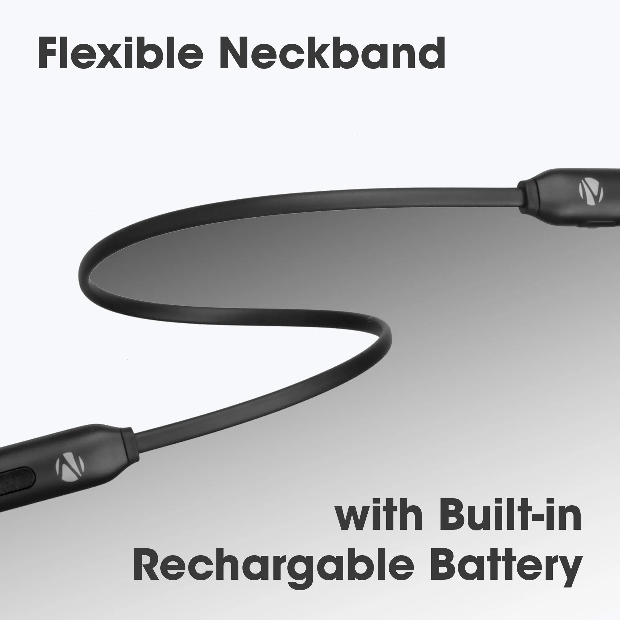 Zebronics Bluetooth Neckband Earphone Yoga 2 Black view 5